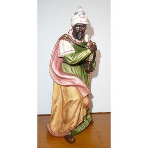 VTG Grandeur Noel Porcelain Nativity Set 2001 Replacement Wiseman King Balthasar